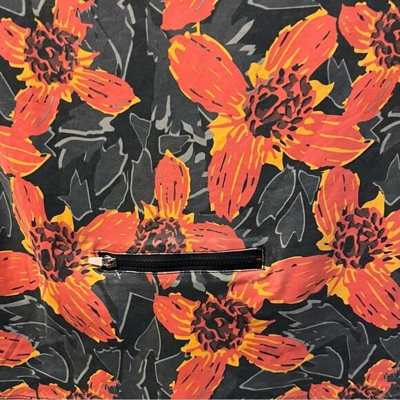 Hang Ten Pullover UPF 50 Floral Sun Rashguard Top Long Sleeve Quick-Dry XS - Picture 9 of 13